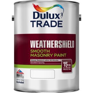 Dulux Trade Weathershield Smooth Masonry Paint - Sandstone