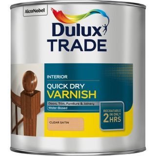 Dulux Trade Quick Dry Varnish Satin