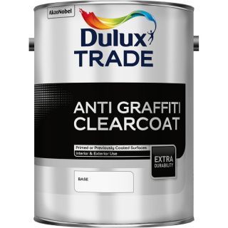Dulux Trade Anti Graffiti Clearcoat Base Paint - 3.91L
