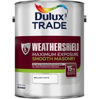 Dulux Trade Weathershield Maximum Exposure Smooth - Brilliant White