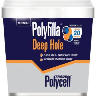 Polycell Trade Polyfilla Deep Hole Filler 1kg
