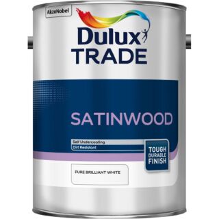 Dulux Trade Satinwood - Brilliant White