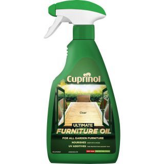Cuprinol Ultimate Hardwood Furniture Oil - Clear 500ml Spray