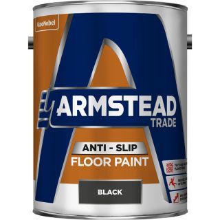 Armstead Trade Endurance Anti-Slip Floor Paint - Black