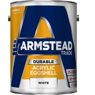 Armstead Trade Durable Acrylic Eggshell - White
