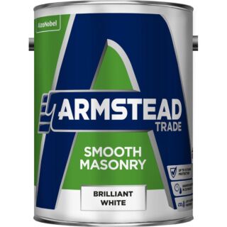 Armstead Trade Endurance Smooth Masonry Paint - Brilliant White