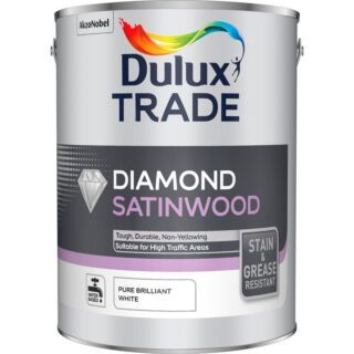 Dulux Trade Diamond Satinwood - Brilliant White