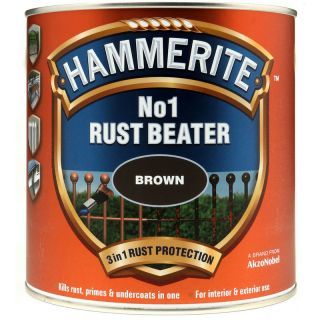 Hammerite No.1 Rust Beater Undercoat - Dark Brown