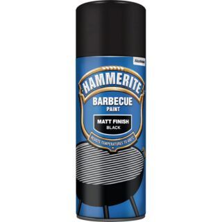 Hammerite Barbecue Paint - Black 400ml Aerosol