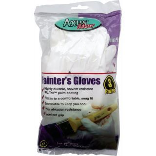 Axus Decor Painters Gloves Large - 3 Pack