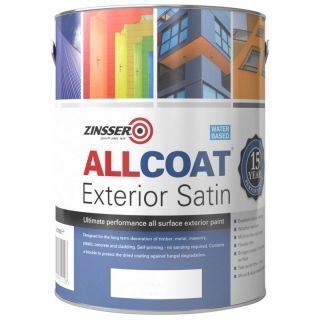 Zinsser AllCoat Exterior Satin (Water Based) - White