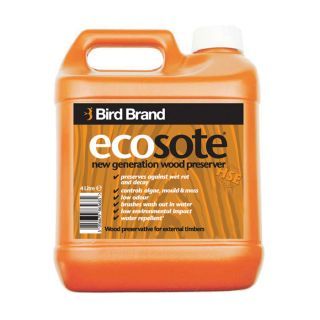 Bird Brand Ecosote Wood Preserver - Light