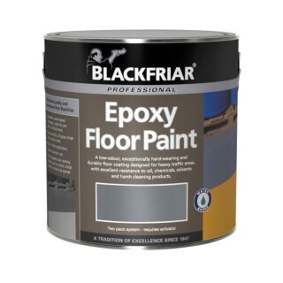 Blackfriar Epoxy Floor Paint Water Based (Two Pack) - Grey 5L