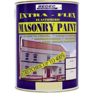 Bedec Extra-Flex Elastomeric Masonry Paint - Mixed Colour