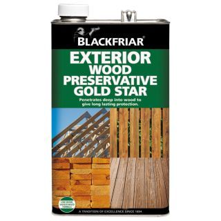 Blackfriar Exterior Wood Protector Gold Star - Clear