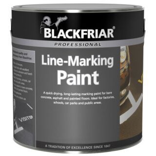 Blackfriar Line Marking Floor Paint - Yellow 2.5 Litres