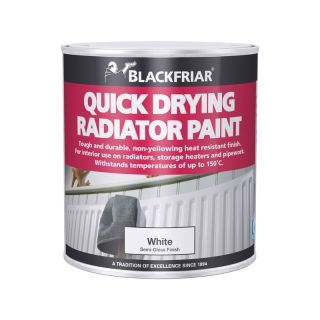 Blackfriar Quick Drying Radiator Paint - Brilliant White