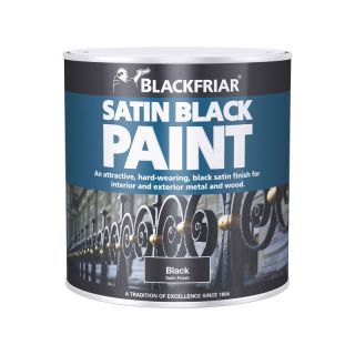 Blackfriar Satin Black Paint
