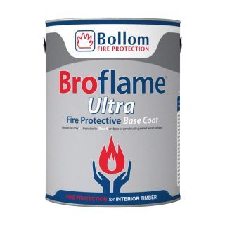 Bollom Broflame Ultra Fire Retardant Protection Basecoat Paint 5L