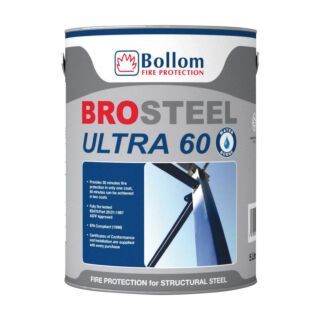 Bolloms Brosteel Ultra 60 Intumescent Coating - White