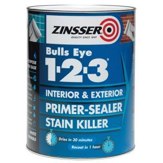Zinsser Bulls Eye 1-2-3 Primer Sealer Stain Killer - White