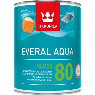 Tikkurila Everal Aqua Gloss (80) White