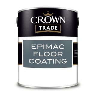 Crown Trade Epimac Floor Coating - Dark Grey
