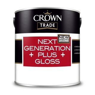 Crown Trade Next Generation Plus Gloss - White