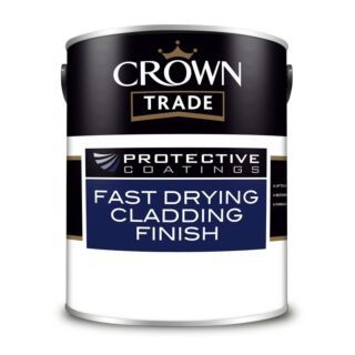 Crown Trade Fast Drying Cladding Finish - Black