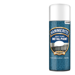 Hammerite Direct To Rust Metal Paint Hammered Finish - 400ml Aerosol