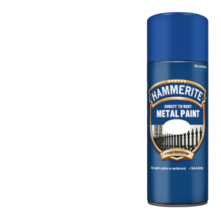 Hammerite Direct To Rust Metal Paint Smooth Gloss - 400ml Aerosol