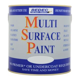Bedec Multi Surface Paint Satin - White
