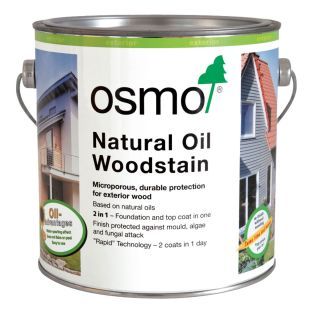 Osmo Natural Oil Woodstain - Graphite Silver