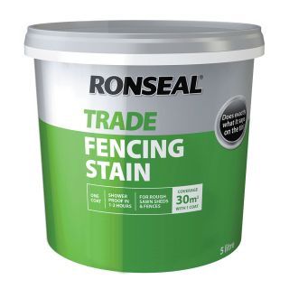 Ronseal Trade Fence Stain - Dark Oak 9L