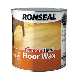 Ronseal Diamond Hard Floor Wax - Natural 2.5L