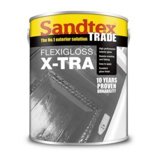 Sandtex Trade Flexigloss X-tra Black