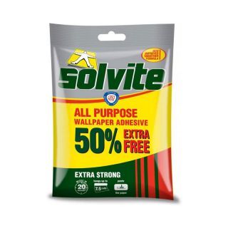 Solvite All Purpose Wallpaper Adhesive Retail Pack Hangs up to 7.5 rolls