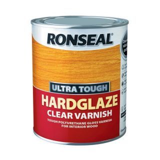 Ronseal Ultra Tough Hardglaze Varnish - Clear