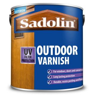 Sadolin Outdoor Varnish - Clear Matt 2.5L