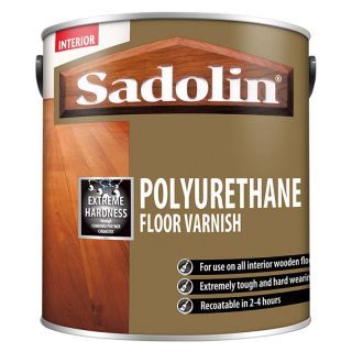 Sadolin Polyurethane Floor Varnish - Clear Gloss
