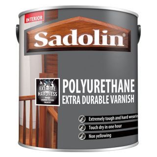 Sadolin Polyurethane Extra Durable Varnish - Clear Satin